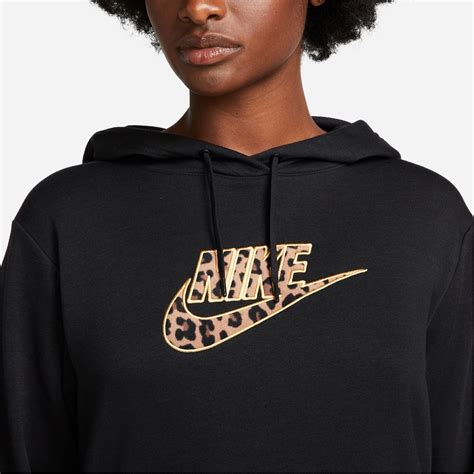 women's Nike with leopard swoosh